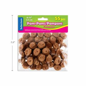 POM-POMS 3/4" - 55 UNDS - Imagen 5