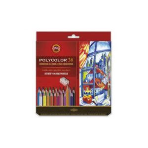 LÁPIZ POLYCOLOR KOH-I-NOOR 36 COLORES
