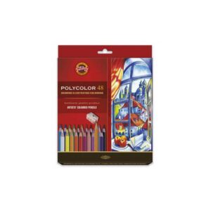 LÁPIZ POLYCOLOR KOH-I-NOOR 48 COLORES