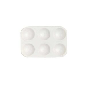 PALETA PLASTICA 6 HOYOS 3.3" X 4.75"