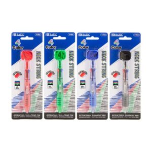 BOLIGRAFO 4 COLORES CON CORDON