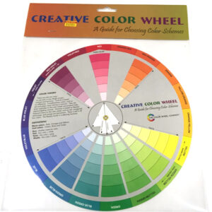 CIRCULO CROMATICO ESQUEMA DE COLOR CREATIVO 9"