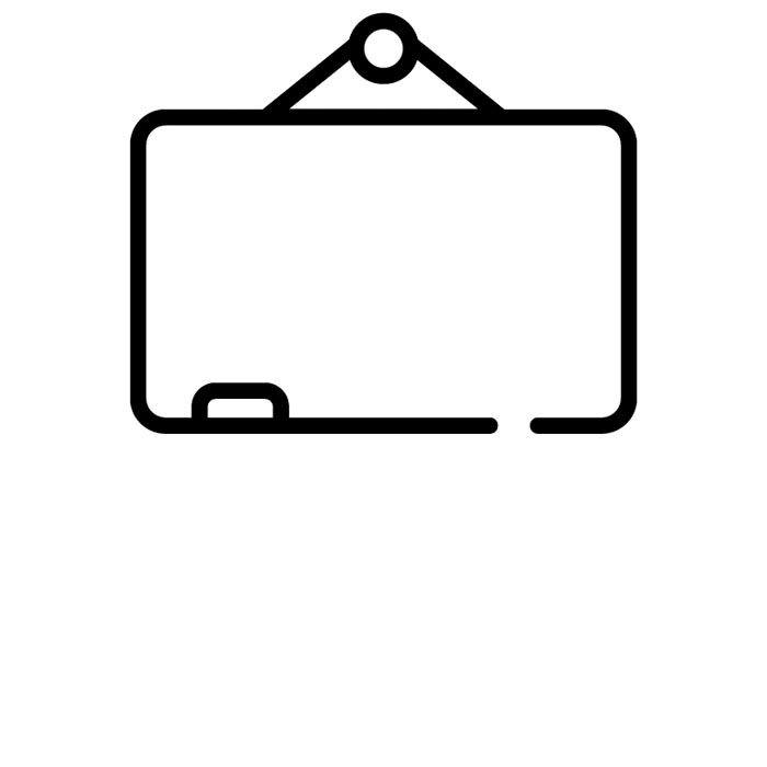 Pizarra Y Accesorios