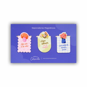SEPARADORES MAGNETICOS HOLA CARACOLA 3/1