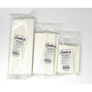 PALITOS DE PAPEL HORNEABLE (CAKEPOP) - 100 UNDS