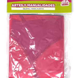 DELANTAL PLASTICO NIÑO CON MANGAS - Imagen 3