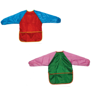 DELANTAL PLASTICO NIÑO CON MANGAS